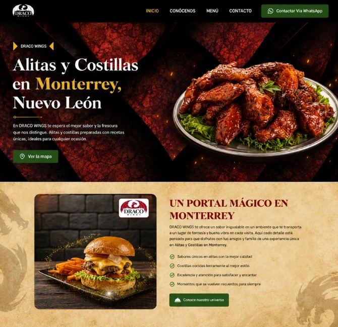 páginas web para servicios profesionales